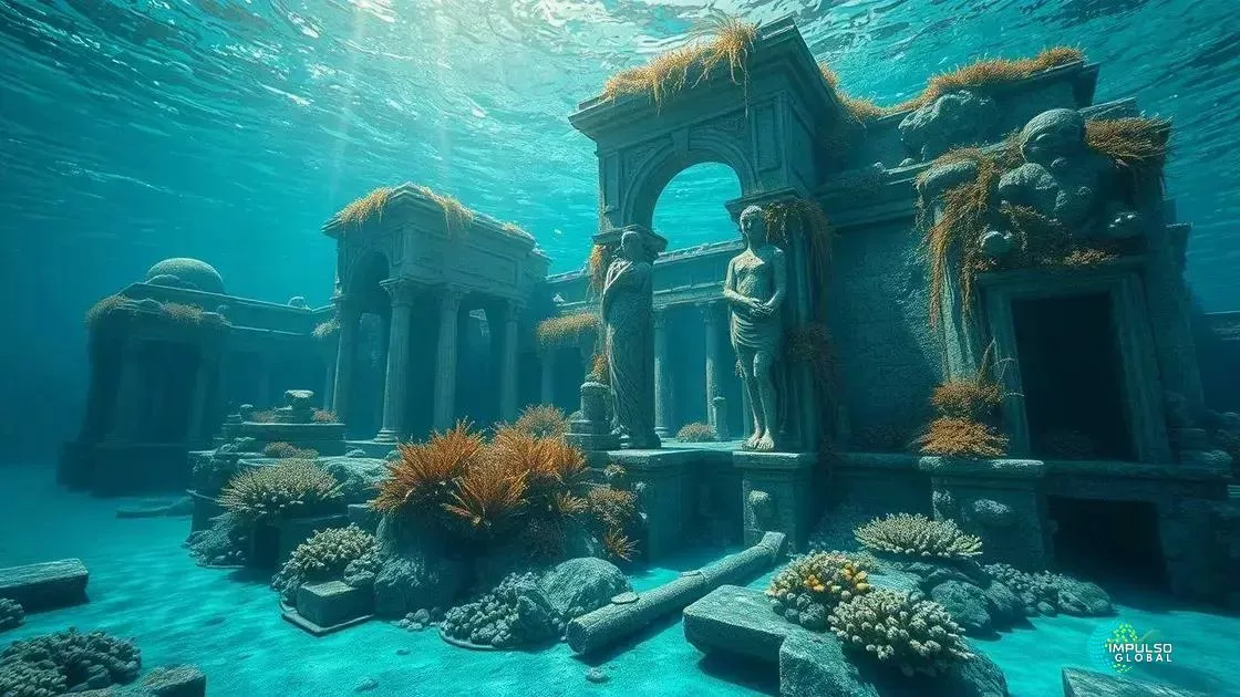 Cidades submersas e a lenda da Atlântida