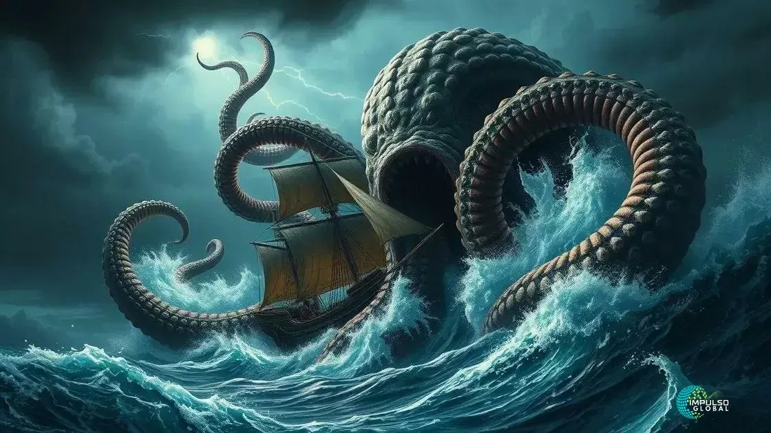 O kraken: entre o mito e a realidade
