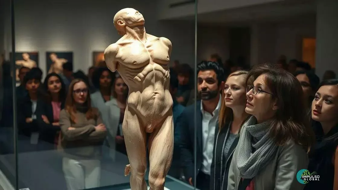 A revelação da escultura em Las Vegas A revelação da escultura em Las Vegas