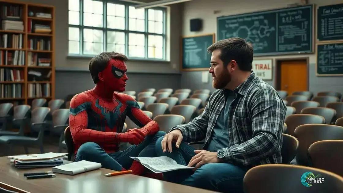 A relação entre o Hulk e Peter na faculdade A relação entre o Hulk e Peter na faculdade