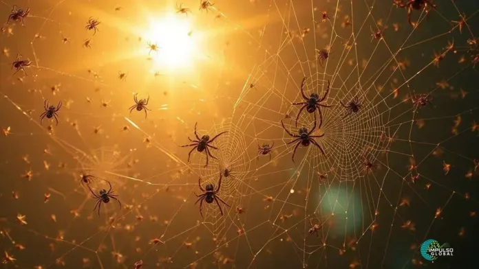 Chuva de aranhas: o fascinante fenômeno que intriga o Brasil Chuva de aranhas: o fascinante fenômeno que intriga o Brasil