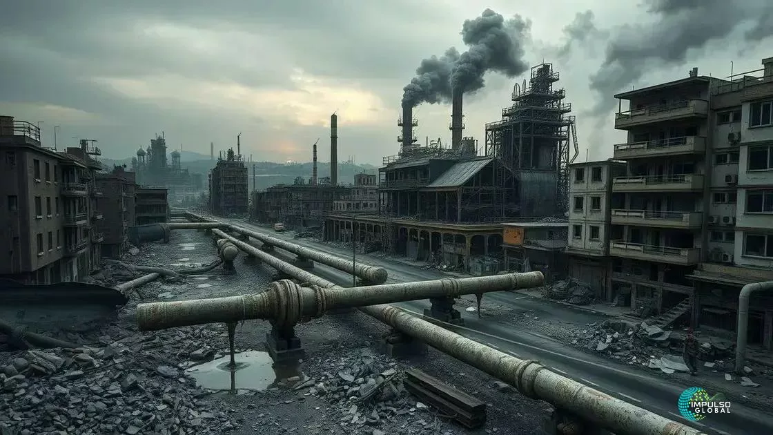 Consequências para a infraestrutura energética