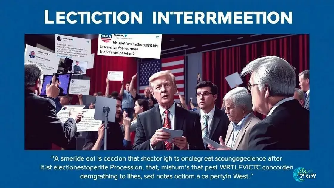 Interferência direta nas eleições: um estudo de caso