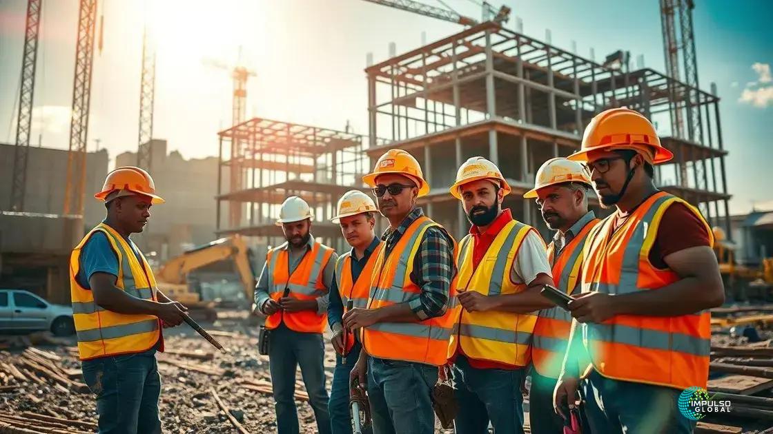 A importância do trabalho na construção civil