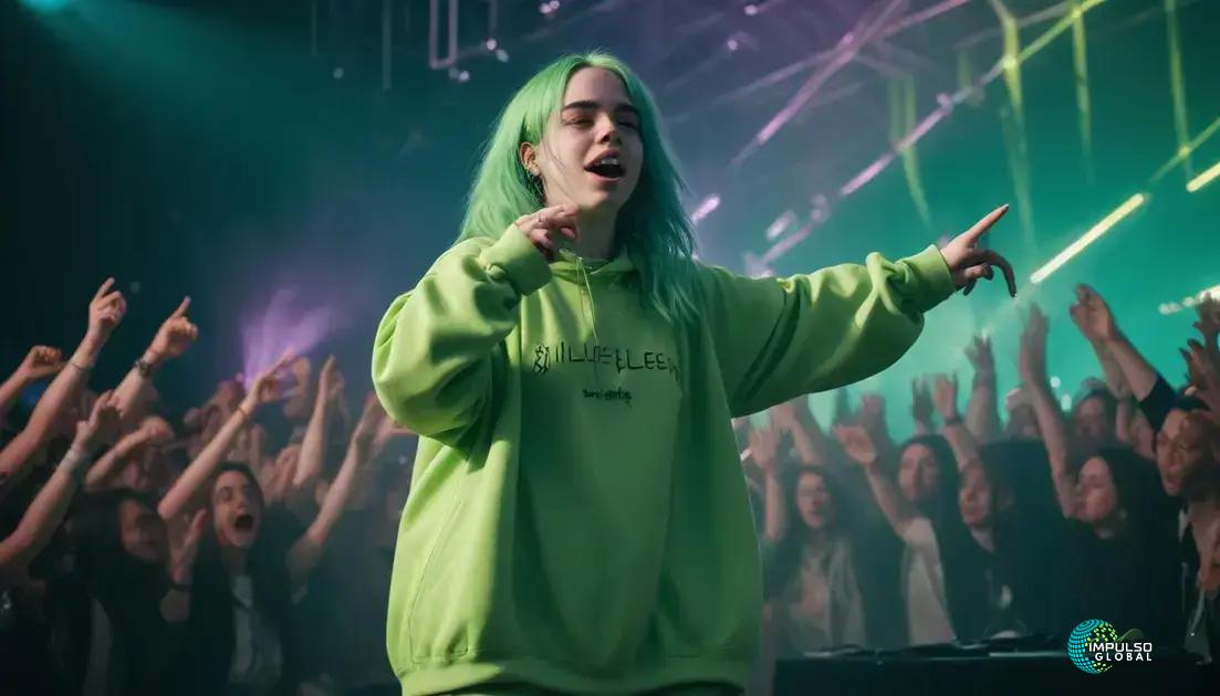 A participação e repercussão de Billie Eilish entre os fãs brasileiros A participação e repercussão de Billie Eilish entre os fãs brasileiros