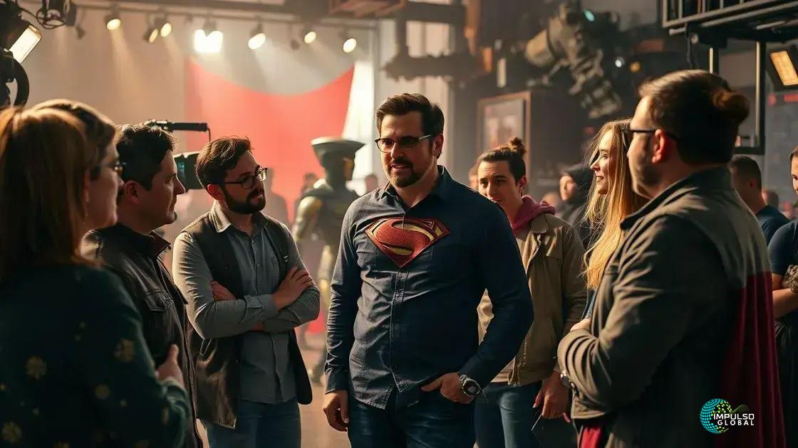 A visão de James Gunn sobre o herói mais famoso do mundo A visão de James Gunn sobre o herói mais famoso do mundo