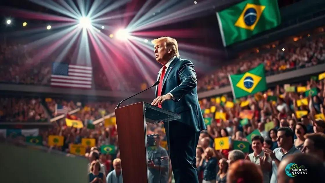 Análise das declarações de Trump