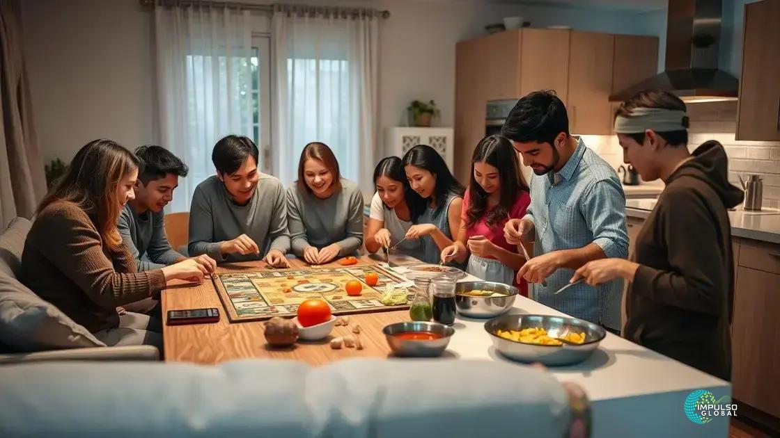 Atividades que promovem laços familiares Atividades que promovem laços familiares