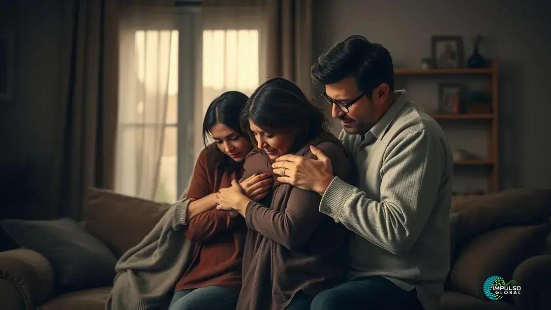 Como a família de Juliana reagiu ao acidente?