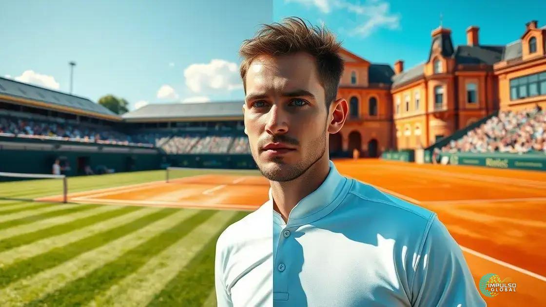 Diferença entre preparo para Wimbledon e Roland Garros Diferença entre preparo para Wimbledon e Roland Garros