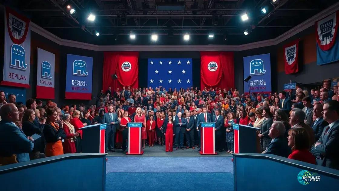 Divisão entre republicanos sobre o financiamento de programas sociais Divisão entre republicanos sobre o financiamento de programas sociais