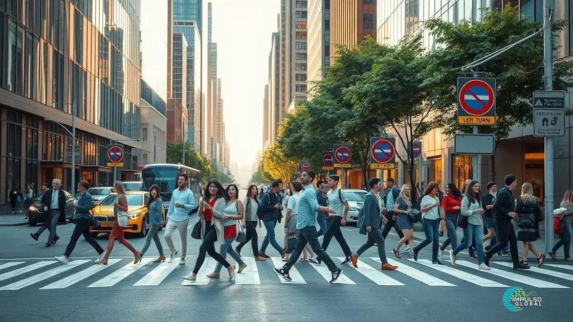 Efeitos da proibição no trânsito e na segurança dos pedestres Efeitos da proibição no trânsito e na segurança dos pedestres