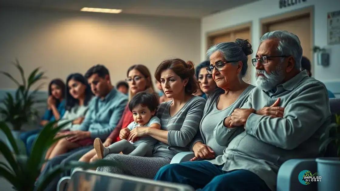 O impacto emocional na família e amigos