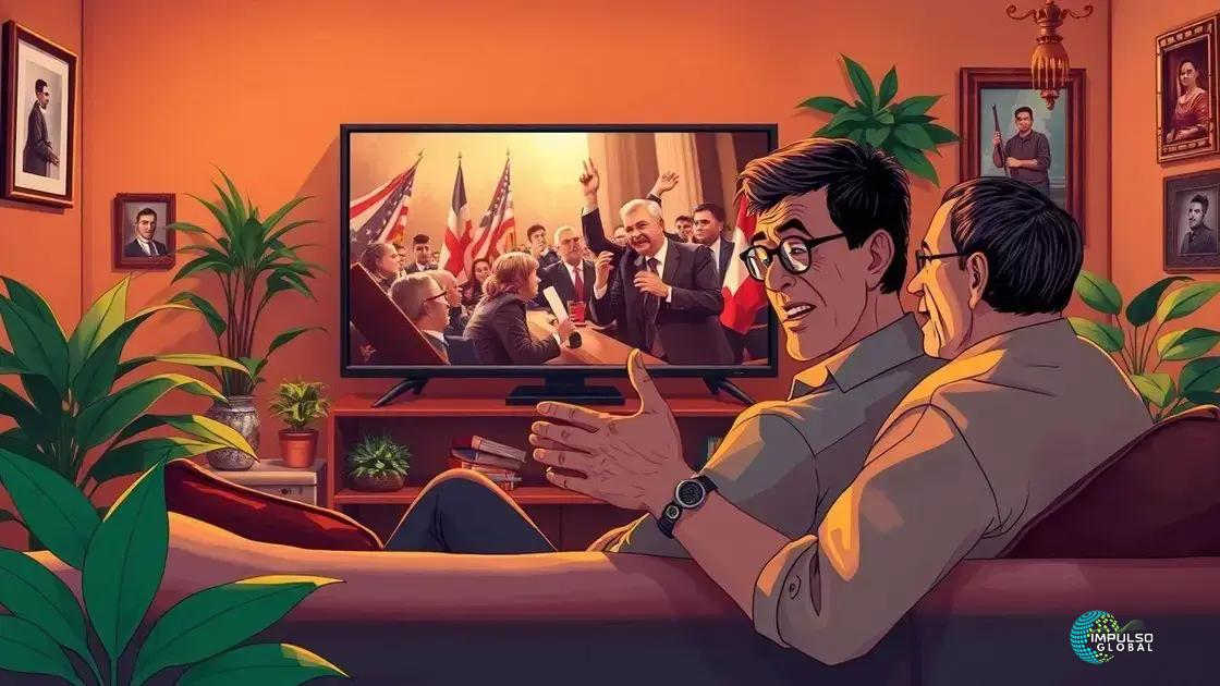 Paralelos entre ficção televisiva e acontecimentos políticos Paralelos entre ficção televisiva e acontecimentos políticos