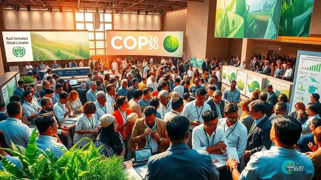 Percepções públicas e a COP30