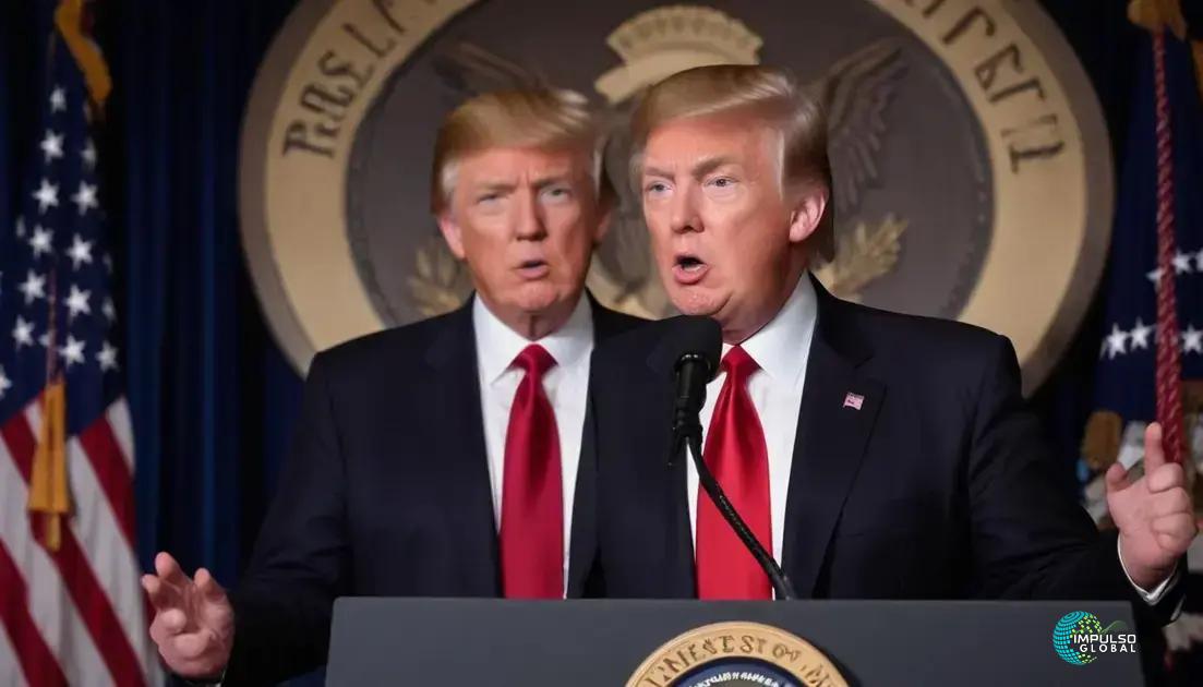 Reações de Donald Trump Reações de Donald Trump