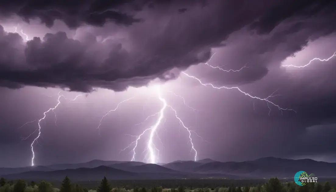 O recorde do relâmpago mais longo O recorde do relâmpago mais longo